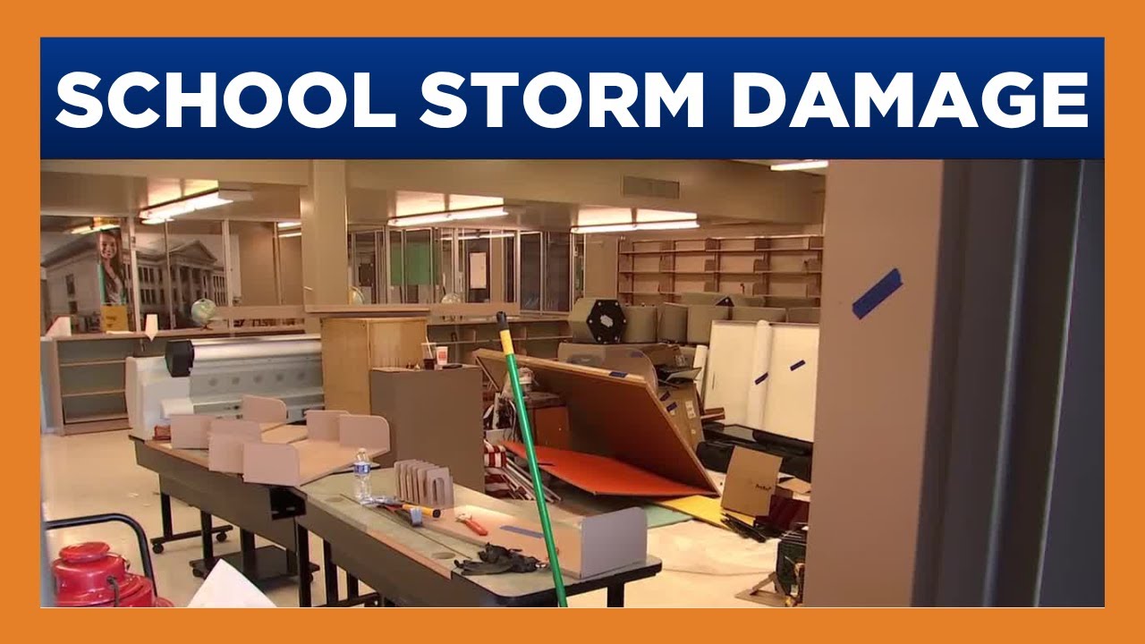 Clean up underway at Miami school damaged by floodwates