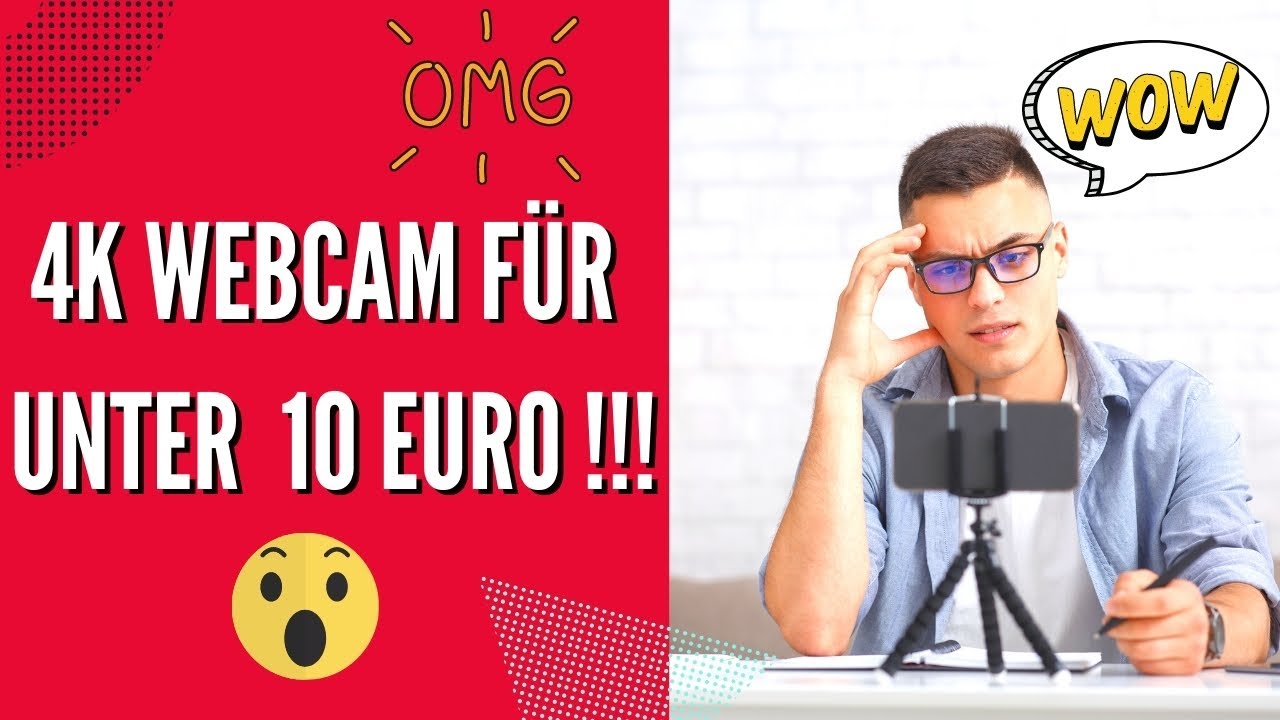 Smartphone als Webcam f&uuml;r ZOOM 🎦 4K Webcam f&uuml;r unter 10 Euro