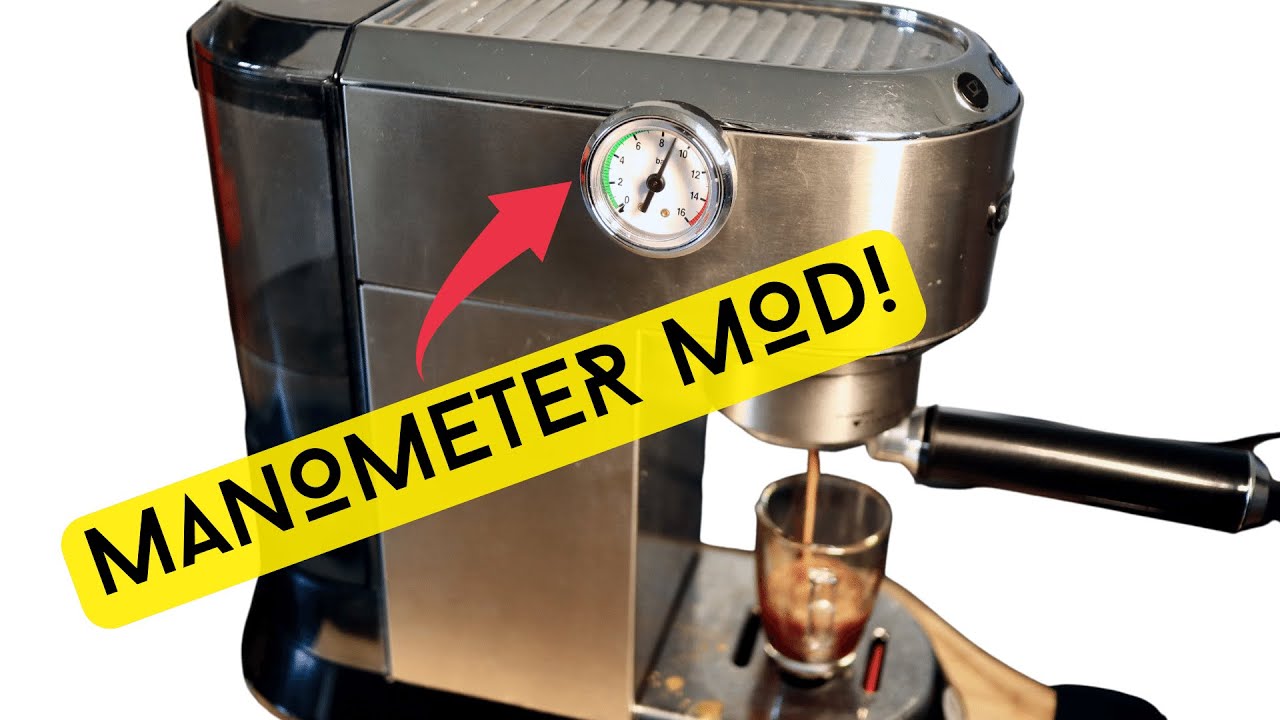 DeLonghi Dedica: How to Install a Vibiemme Manometer