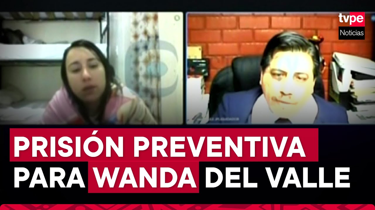 Wanda del Valle: ordenan 18 meses de prisión preventiva para expareja del Maldito Cris