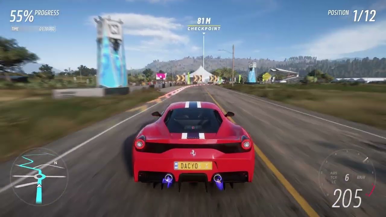 Vista Del Mar Sprint Race with Ferrari 458 Speciale | Forza Horizon 5
