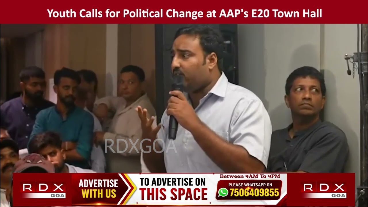 Youth Calls for Political Change at AAP's E20 Town Hall