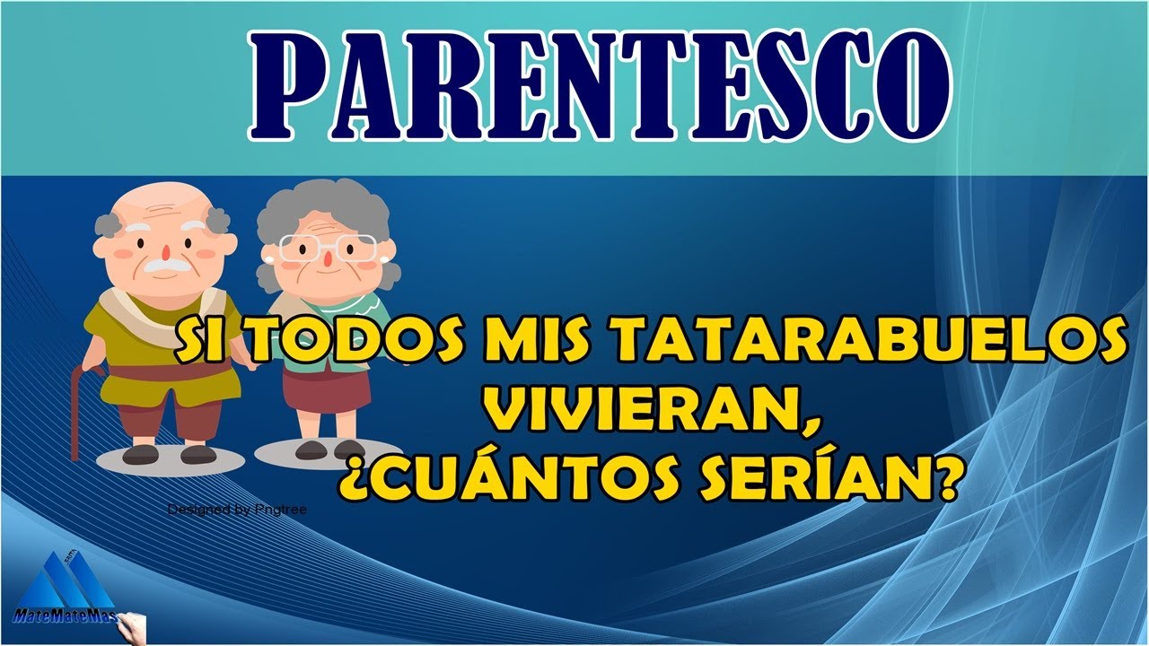 Parentesco Cantidad de tatarabuelos | Problema resuelto
