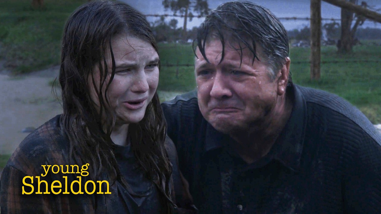 George Shields Missy From a Tornado | Young Sheldon
