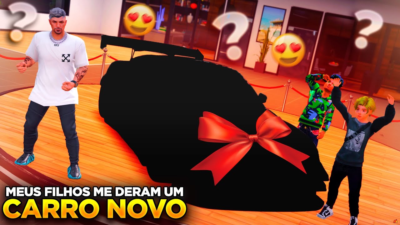 GTA V: VIDA DE RICO | GASTARAM MILH&Otilde;ES!😲MEUS FILHOS ME DERAM O CARRO DOS MEUS SONHOS!!! |#02