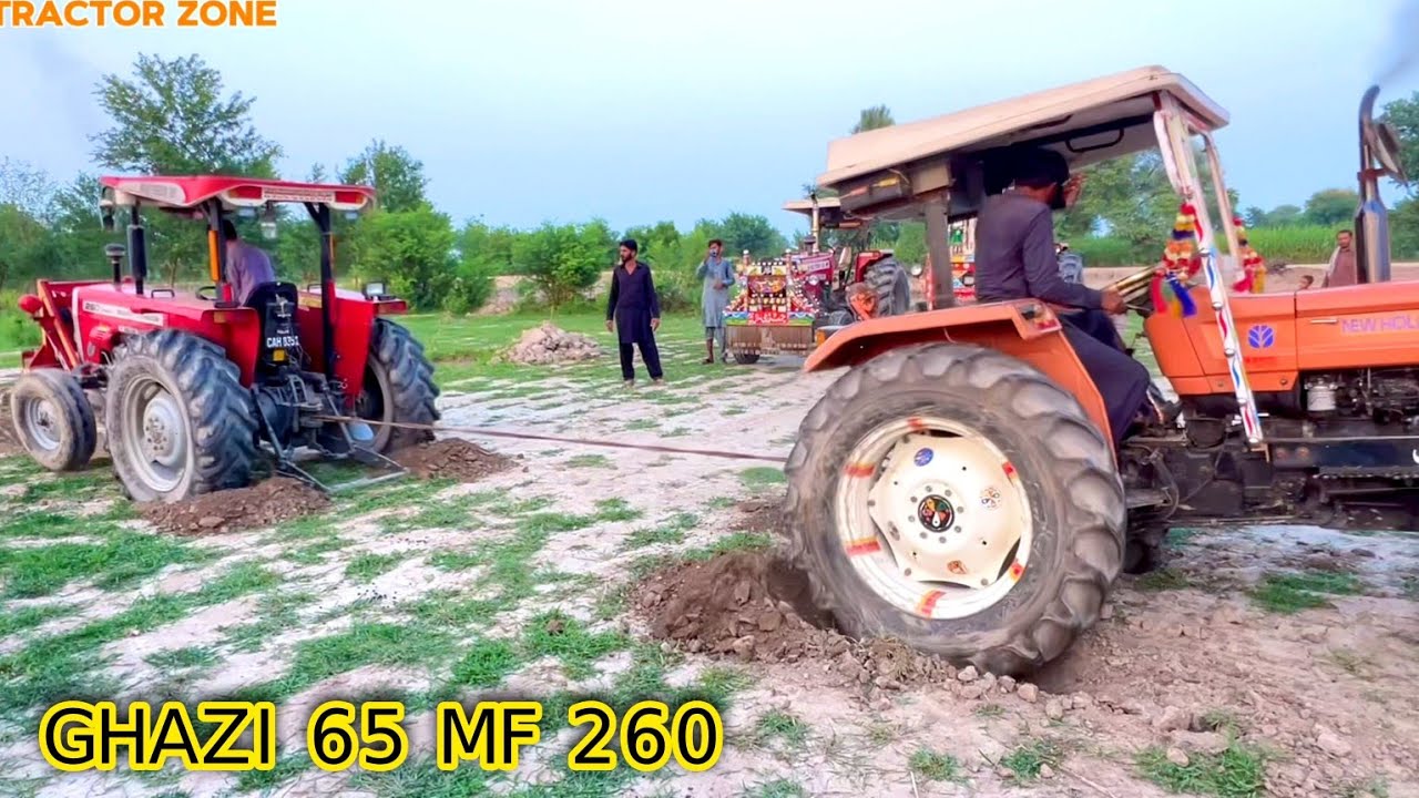Massey 260 vs Ghazi 65 tractor tochan 425-EB Burewala waqas Sab k Pass