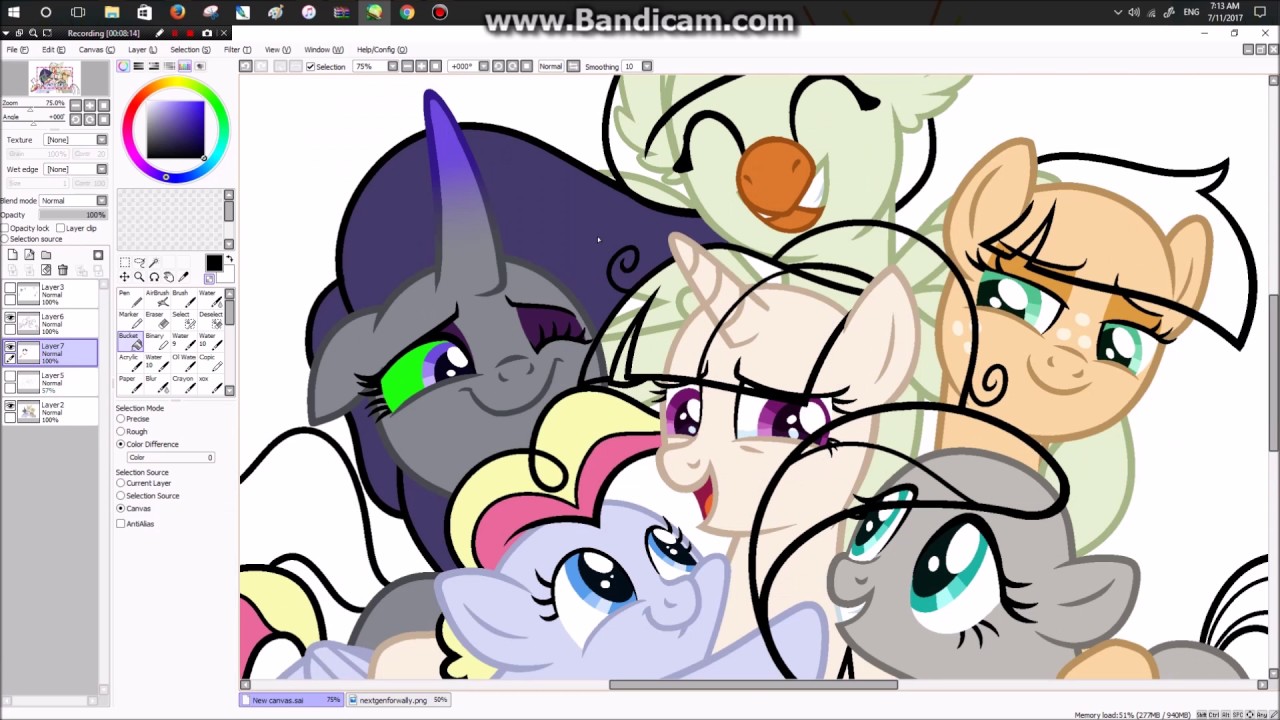 next gen for my friend speedpaint