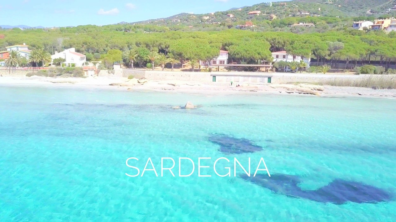 Spiaggia di Capitana bellezza naturale a Due Passi da Cagliari Sardegna 4k