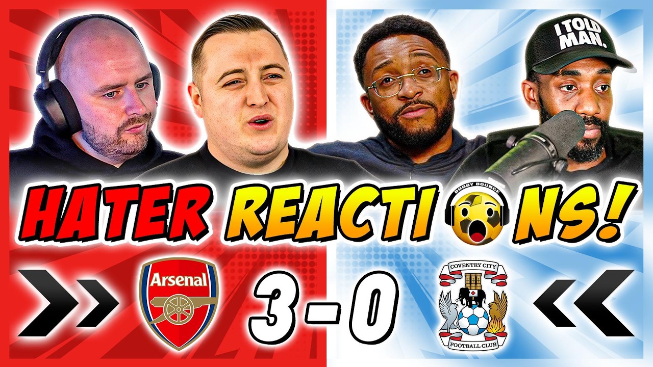 Arsenal's Rivals & Haters WORRIED 😬 Reactions to Arsenal 3-0 Coventry | Premier League Fan Reactions