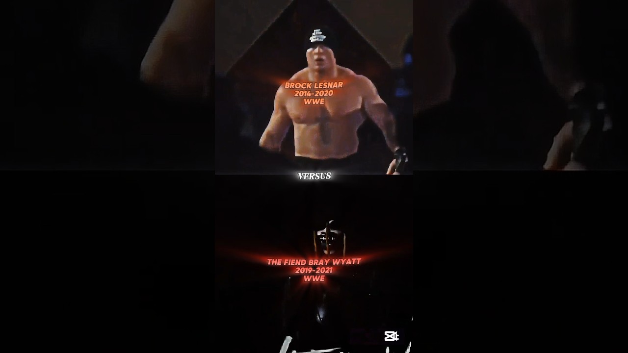 Brock Lesnar '14-'20 (WWE) Vs. The Fiend Bray Wyatt '19-'21 (WWE) | Battle | #vsedit #wwe #vsbattle
