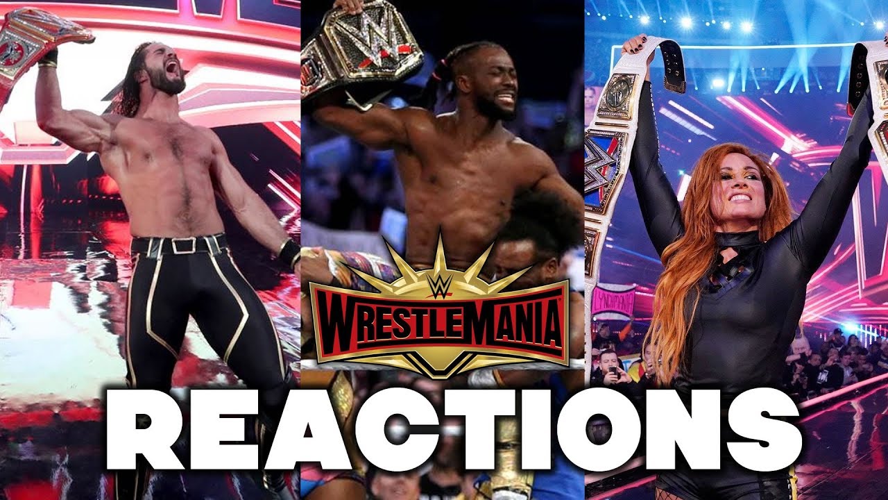 WWE WrestleMania 35 Reactions