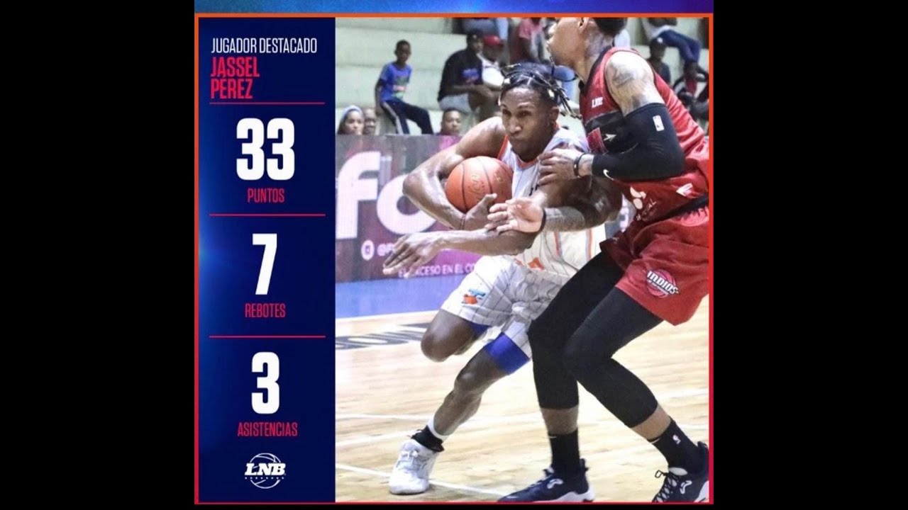 Jassel Perez 33pts 3ast Highlight Torneo LNB Equipo Los Titanes103 vs los indios  99