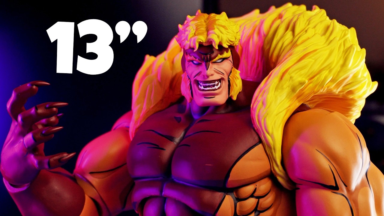 Sabretooth brings 13 inches of ART to your shelf!