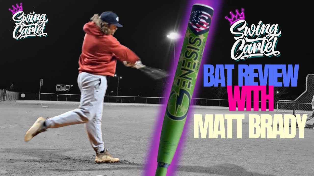 Hitting with Matt Brady and his  Signature BAT | SOFTBALL BAT REVIEW 