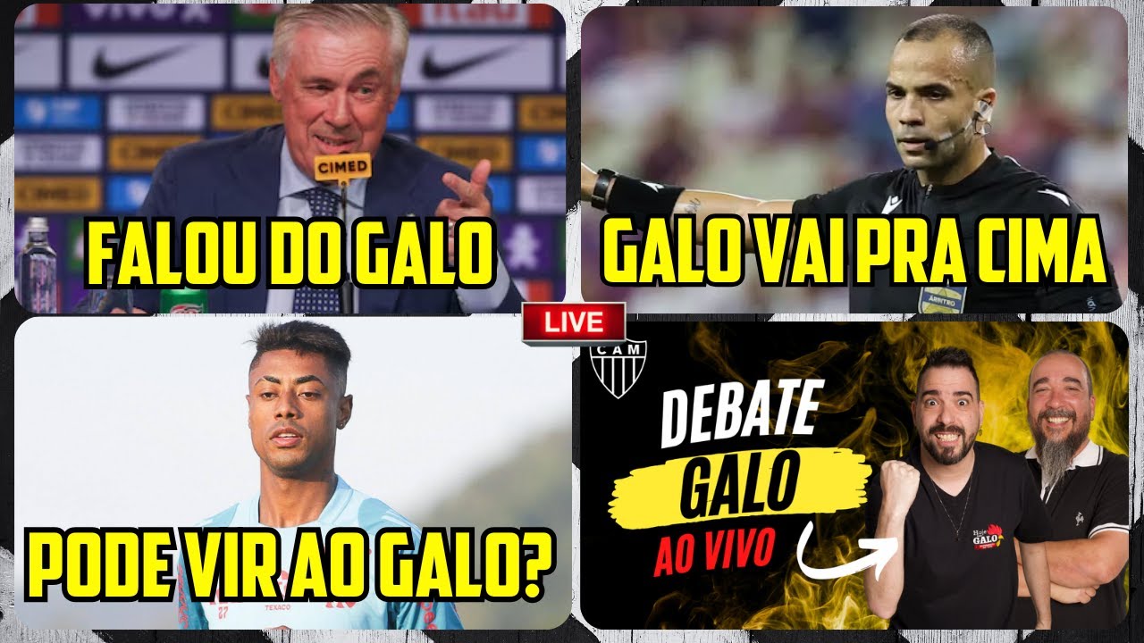 🔥 BRUNO HENRIQUE NO GALO? 🤬 &Aacute;RBITRO NOT&Iacute;CIA ABSURDA 🔴 AO VIVO
