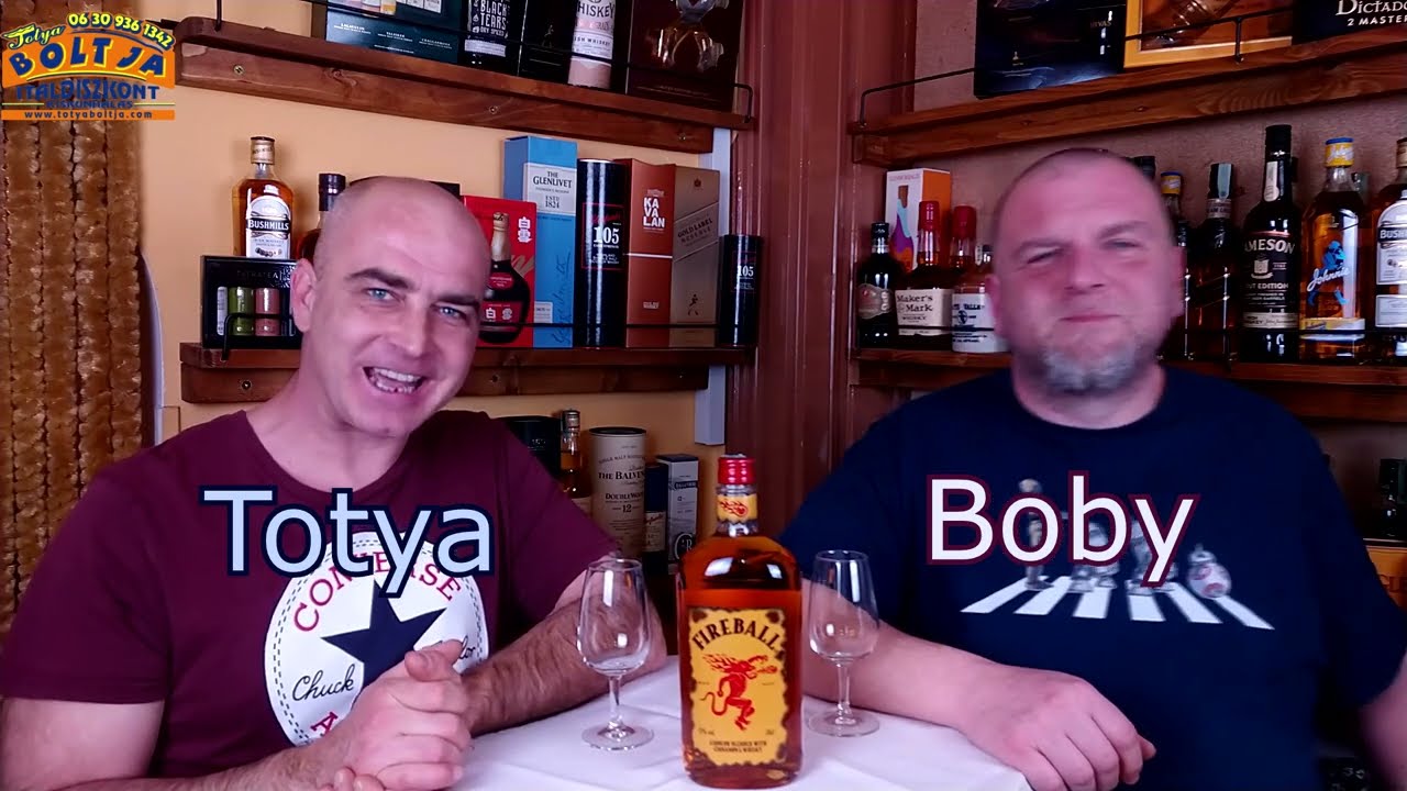 Fireball whisky alapú likőr - Whisky csípős fahéjjal