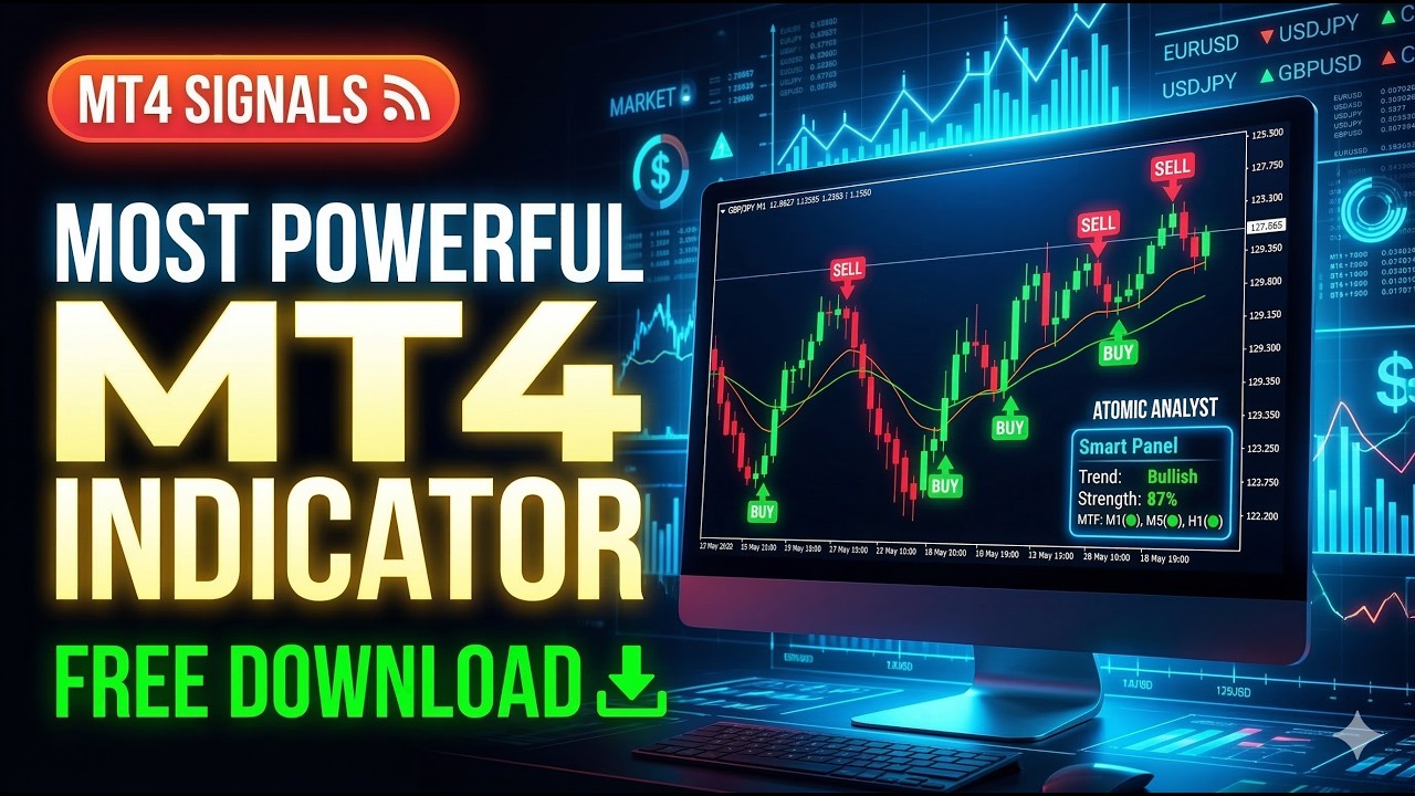 Atomic Analyst Indicator Live Test | Real Buy & Sell Trades on 1-Minute Chart