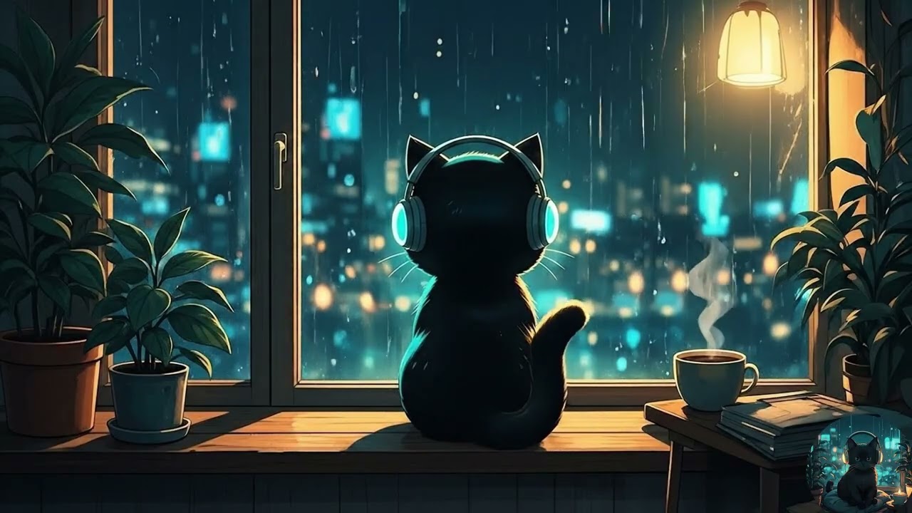 Rainy Sleep Lo-Fi 🌙 Soft Beats for Deep Relaxation & Rest