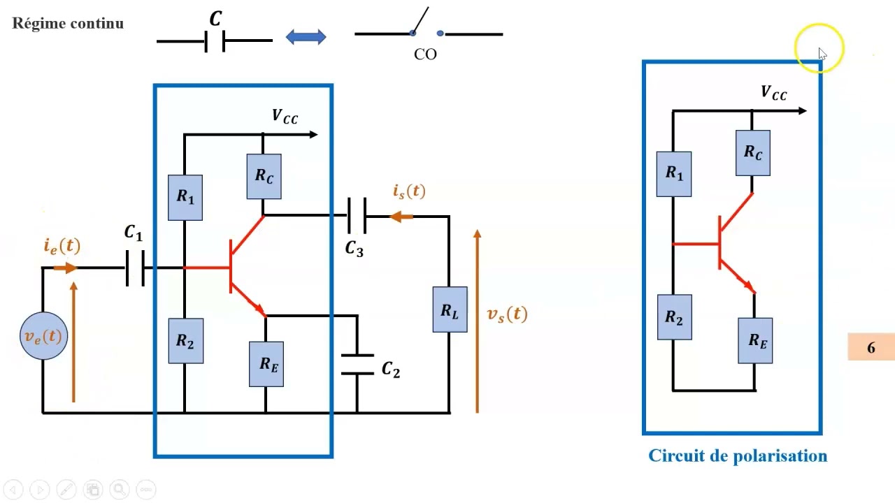 exercice Transistor Bipolaire en Régime Dynamique