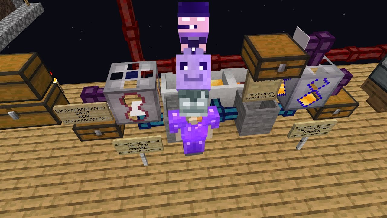 Bahan Bakar Real Karbon (di minecraft) - Sky Factory One | Part 7