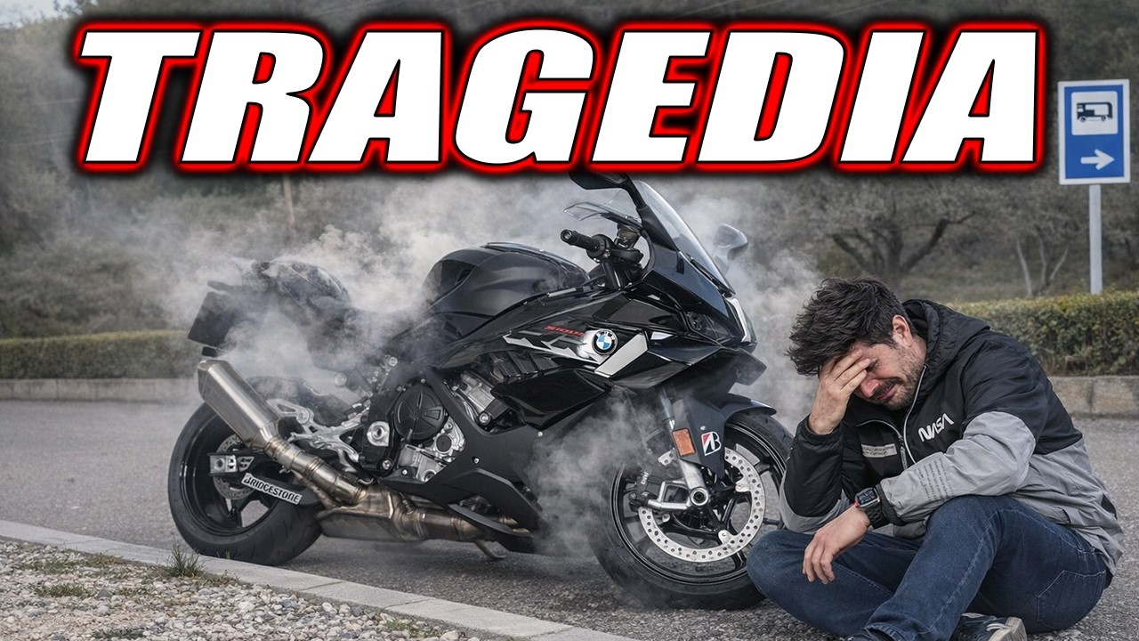 💥 PENSE que hab&iacute;a ROTO MI BMW S1000RR HACIENDO EL RODAJE 💔 😢
