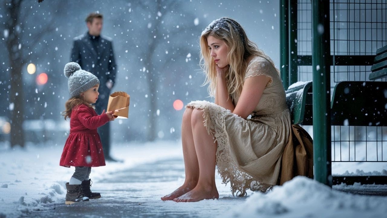 « Tu as besoin d’un foyer, et moi d’une maman », dit la petite fille à la jeune sans-abri à l’arrêt