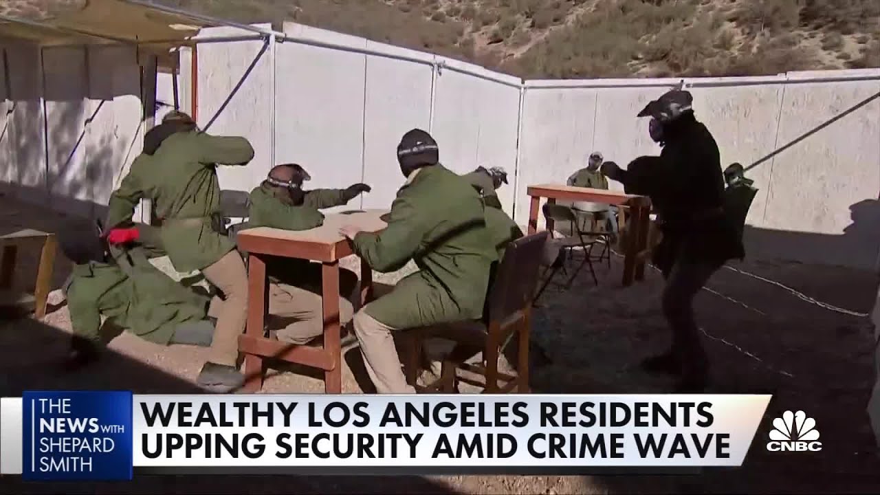 Wealthy LA residents up security amid city's crime wave