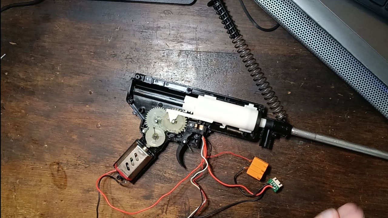 Mantenimiento general a gearbox de juguete de hidrogel