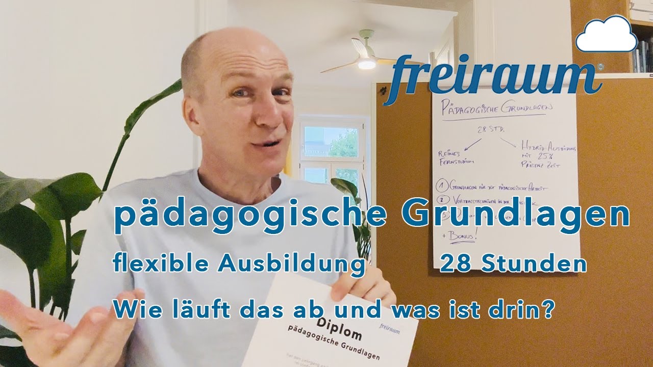 pädagogische Grundlagen - Ausbildung 28 Stunden