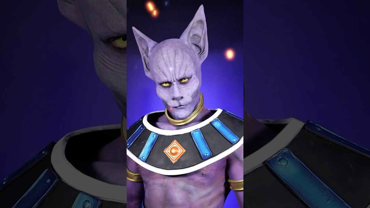 Cosplaying the God of Destruction! Here's a sneak of my Beerus cosplay from Dragonball Super