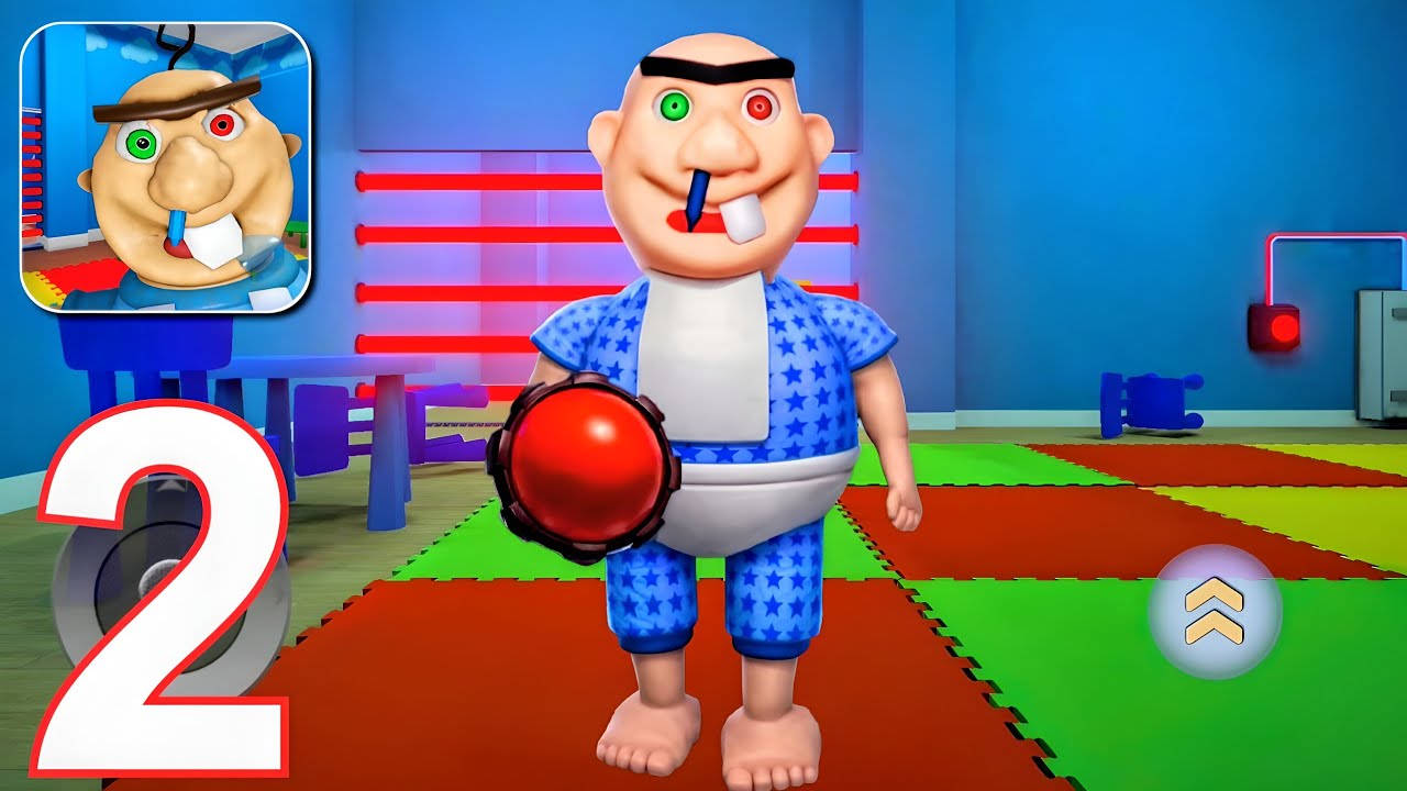 Escape Baby Bobby - Escape Giant Baby Obby Gameplay Walkthrough Part 2 (Android, iOS)