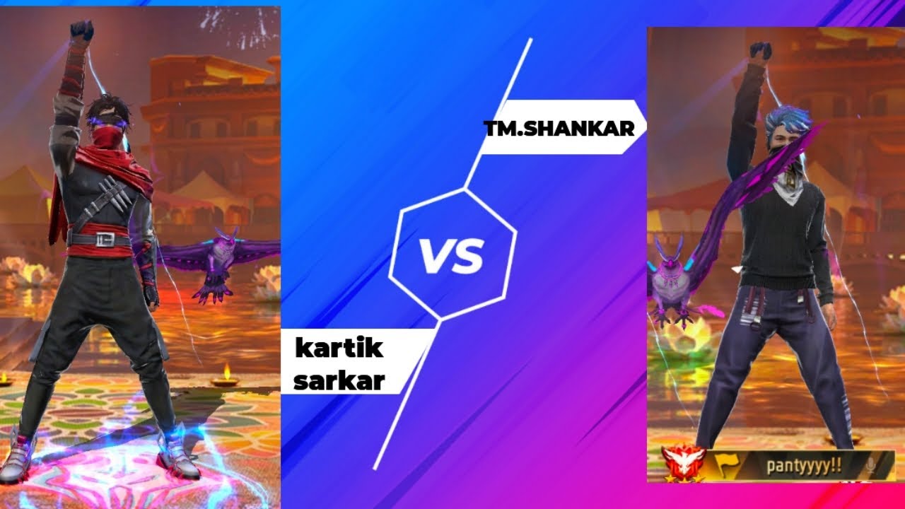 KARTIK SARKAR VS TM.SHANKAR @TMSHANKAR-h4n #tondegamer #freefire 