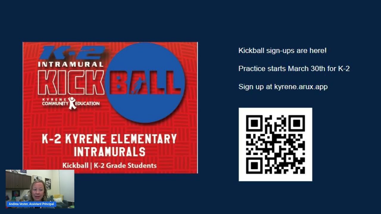 KTA Announcements-Thursday, March 5, 2026