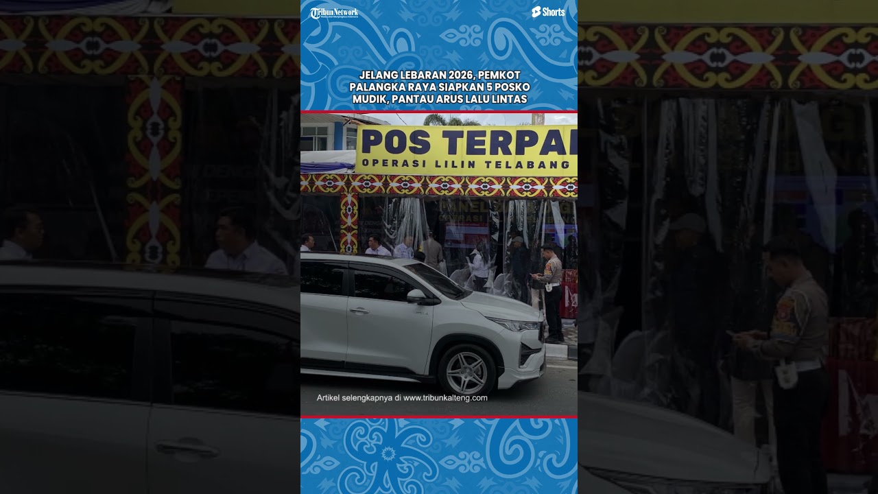 Jelang Lebaran 2026, Pemkot Palangka Raya Siapkan 5 Posko Mudik, Pantau Arus Lalu Lintas