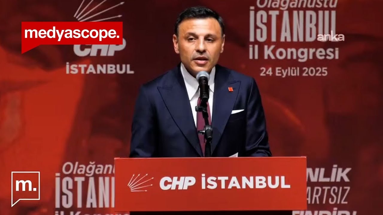 Özgür Çelik'ten zafer konuşması! CHP İstanbul Olağanüstü İl Kongresi tamamlandı #CANLI