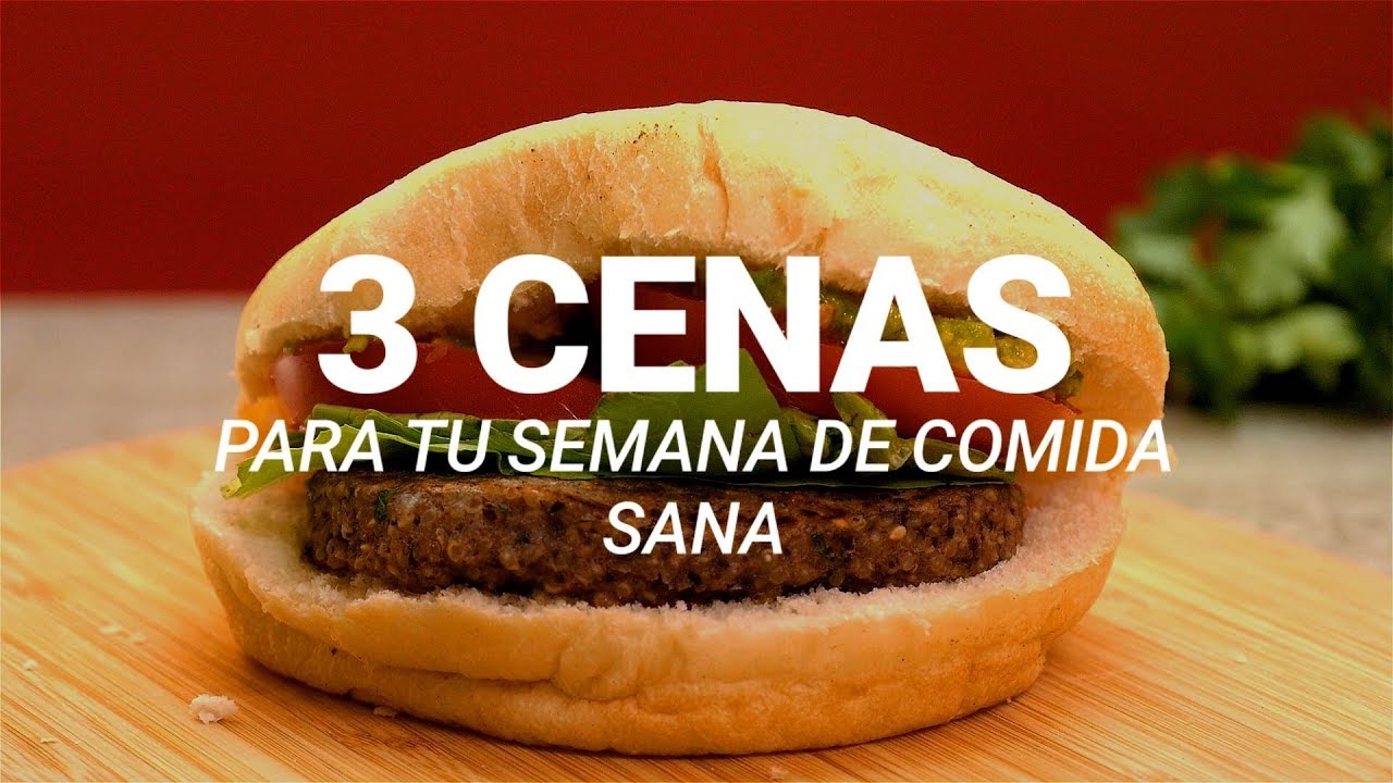 3 cenas saludables para comer toda la semana