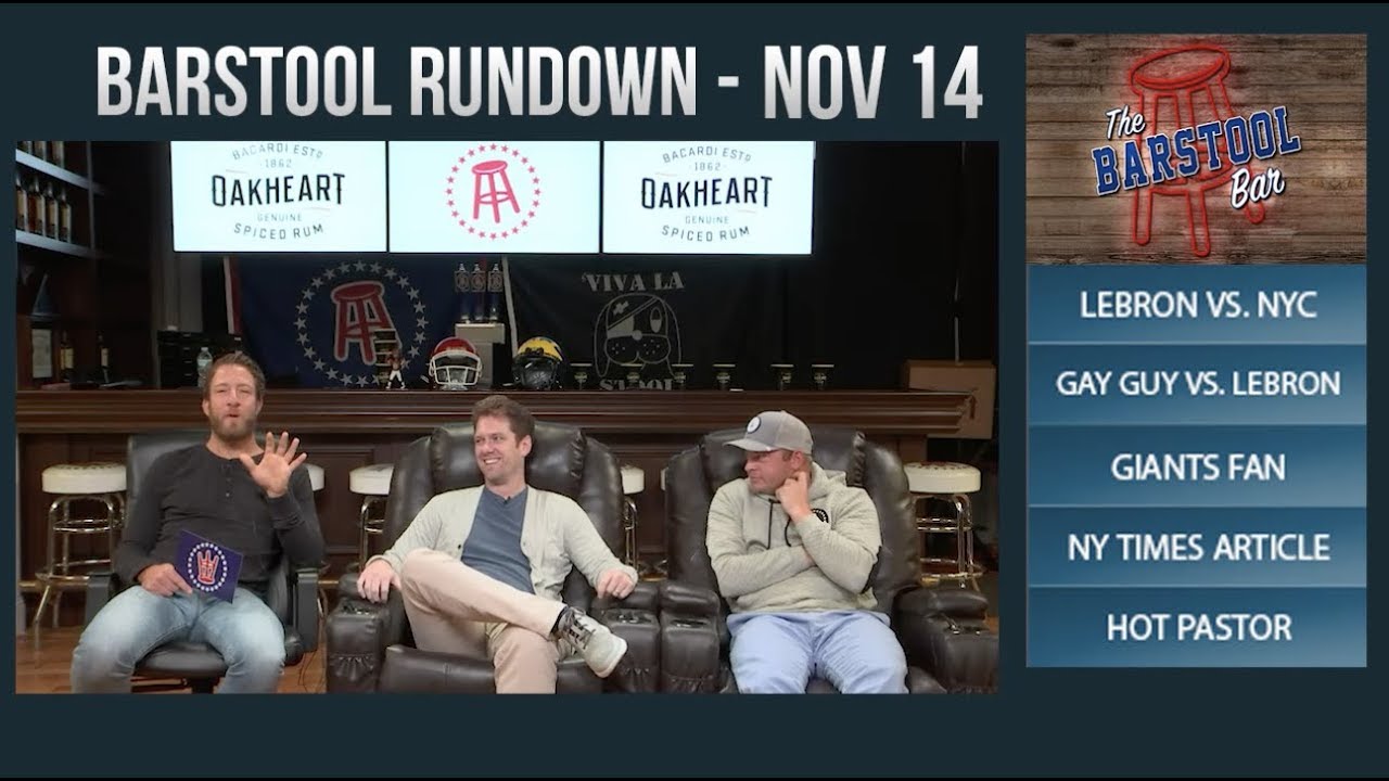 Barstool Rundown - November 14, 2017