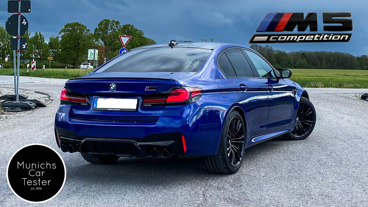 BMW M5 F90 Competition LCI 2021 Autobahn POV Drive | 100-200 km/h by Munichscartester