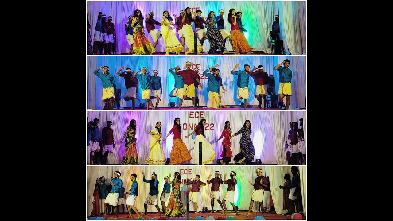 NIT Calicut - ECE Department Onam Dance