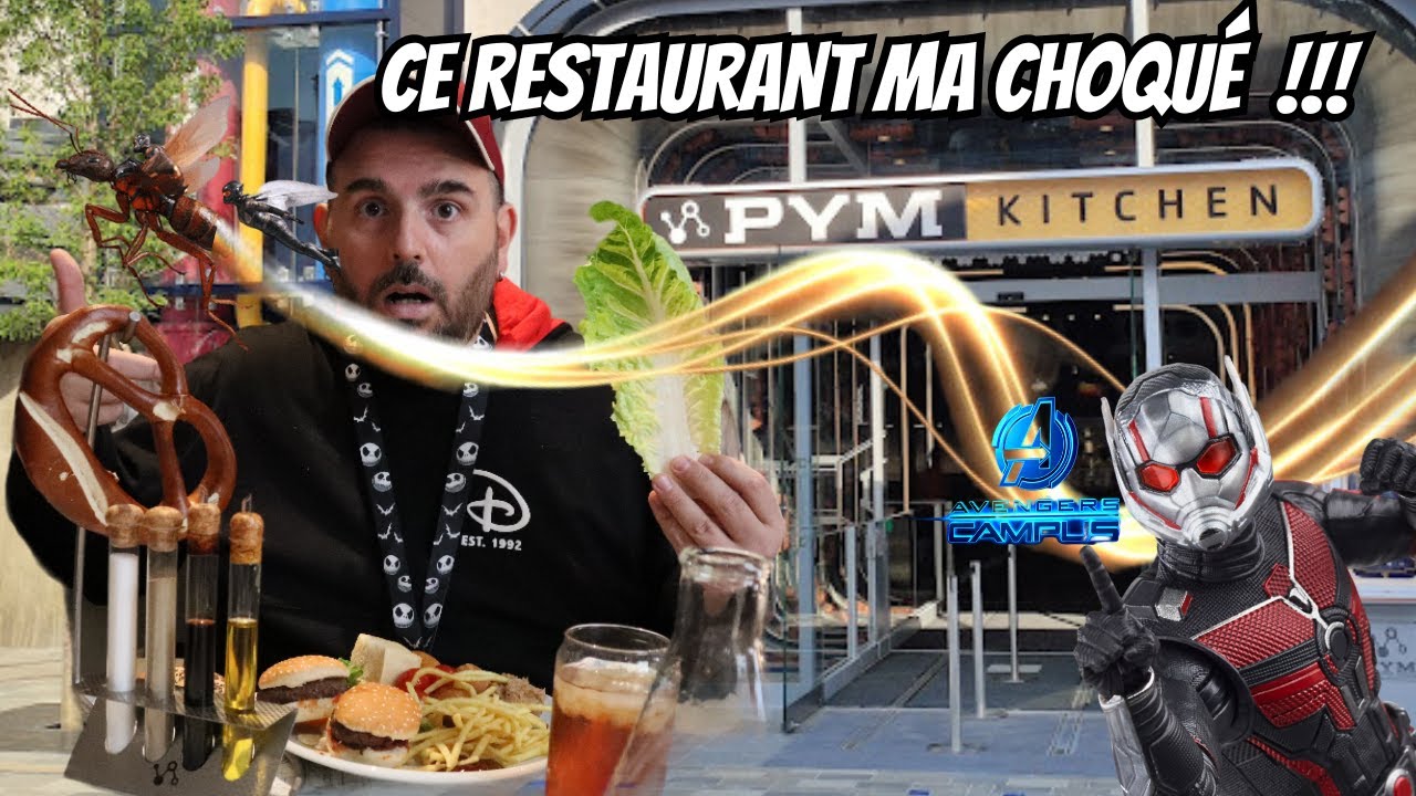 JE DECOUVRE LE PYM KITCHEN AU CAMPUS AVENGERS DISNEYLAND PARIS