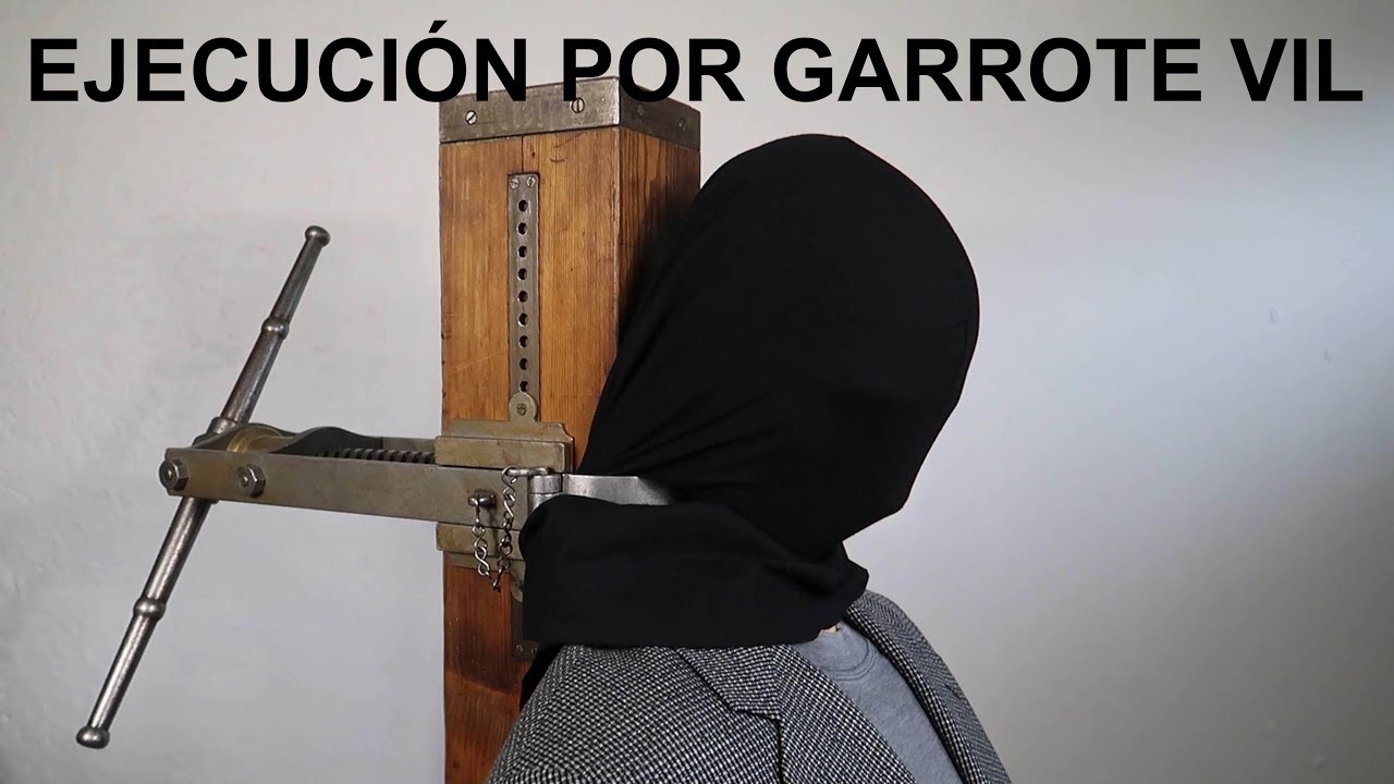 Ejecuci&oacute;n por garrote vil