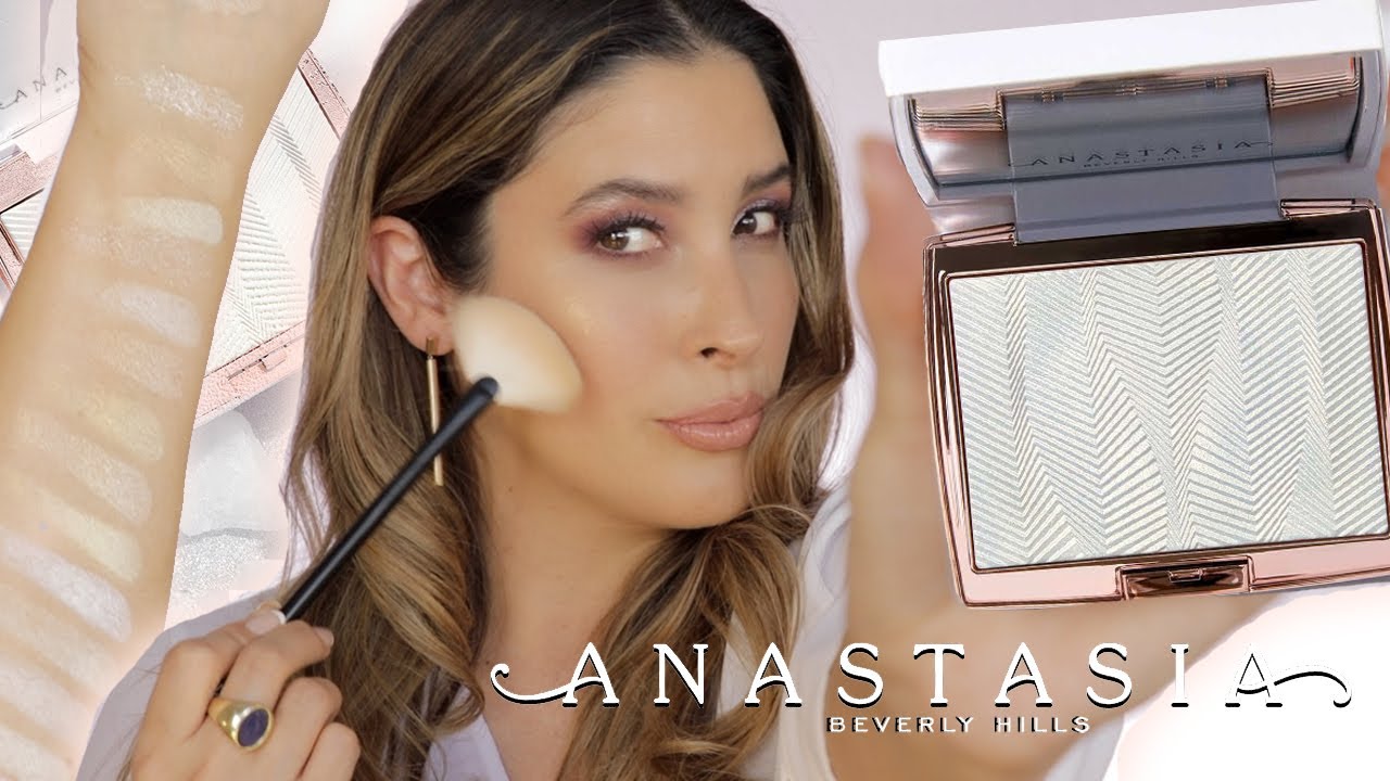 ANASTASIA BEVERLY HILLS ICED OUT Highlighter Swatches Review Comparisons ABH AMREZY + Other 17 OG 😱