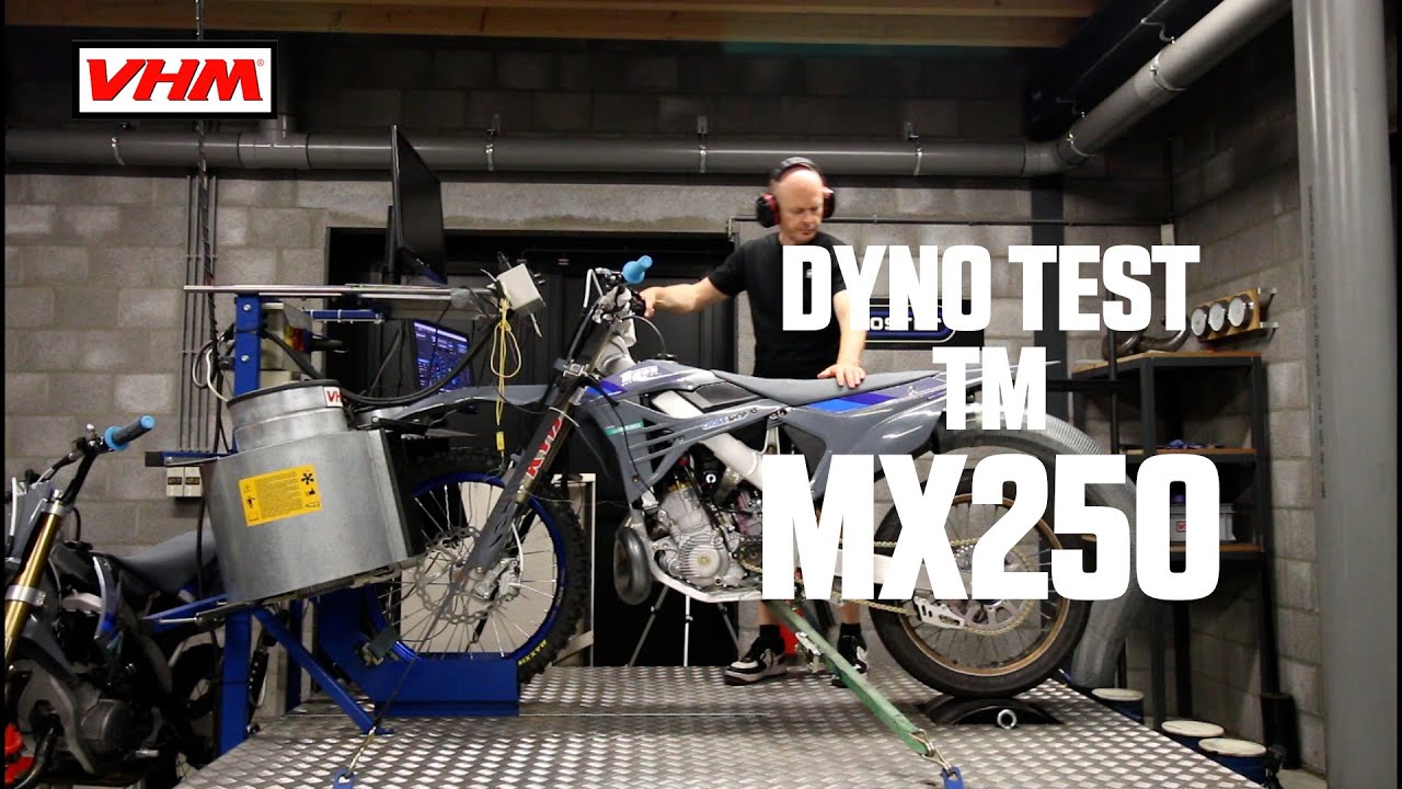 VHM Dyno test TM MX250 2025