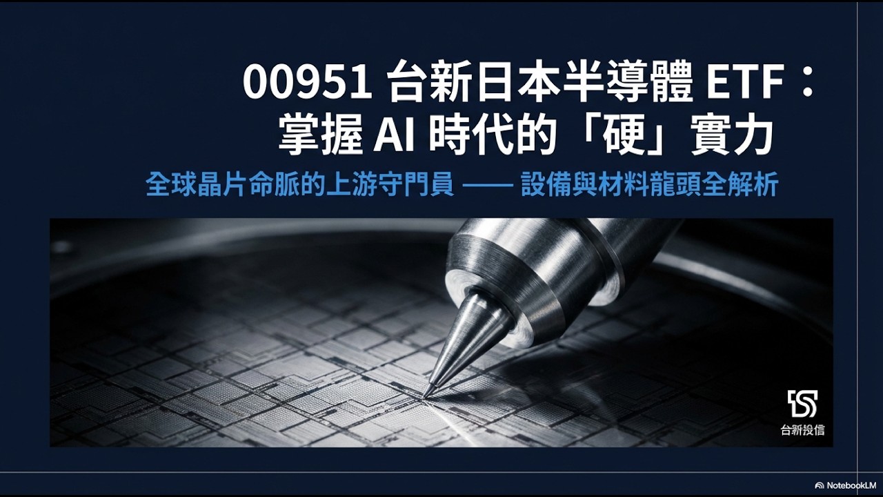 【台積電3奈米震撼彈】日本半導體復興！00951單日爆漲10%真相：高市早苗「火箭計畫」如何點火日股