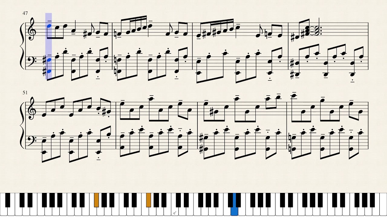Tango - Composition for piano - Musescore [Berto VAUDRAWN]