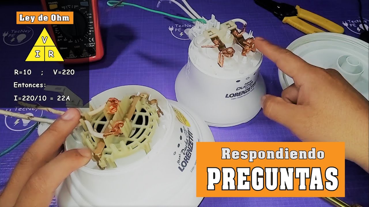 Resolviendo Preguntas sobre la DUCHA ELÉCTRICA ..!!