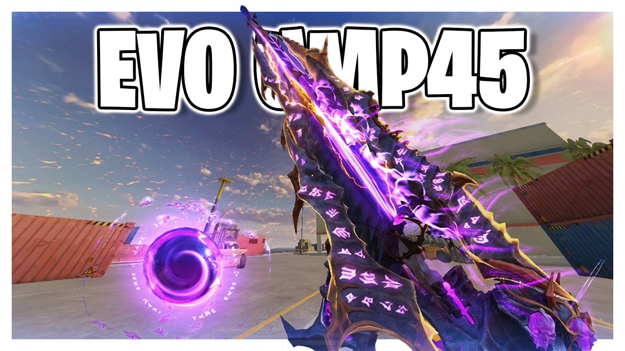 REVIEW DAN BUILD SKIN EVO UMP45 FORSAKEN BARU 🤩 | BLOOD STRIKE MOBILE