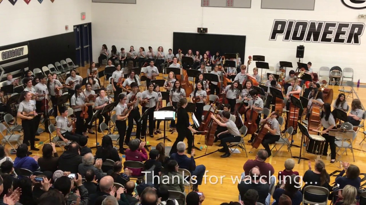 Gregory Middle School Orchestra Fall Concert | 2018