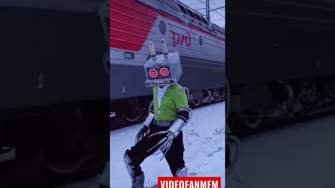 Страх твоего детства из &bdquo;Ну погоди&rdquo; Заяц робот! #shorts #заяцволк #мульт Подпишись!