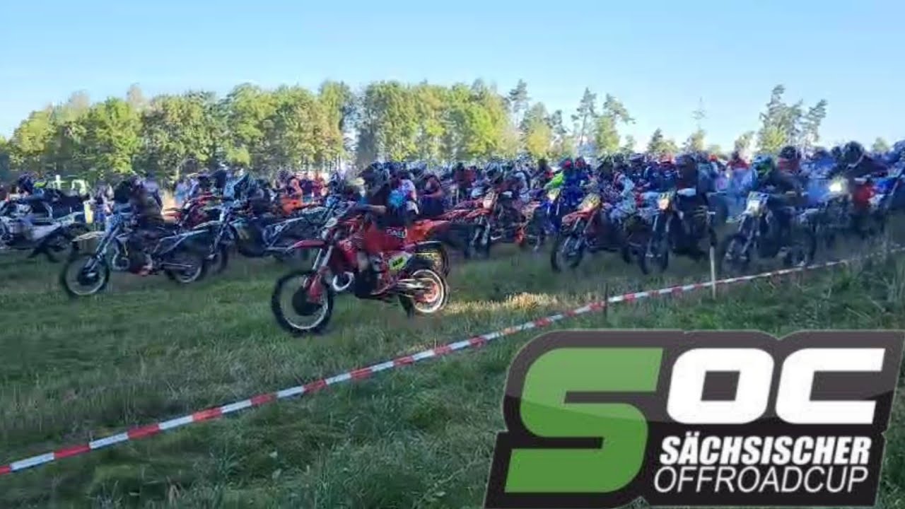 SOC Amtsberg 2025 Sächsischer Offroad Cup 3h Enduro Start + erste Runde